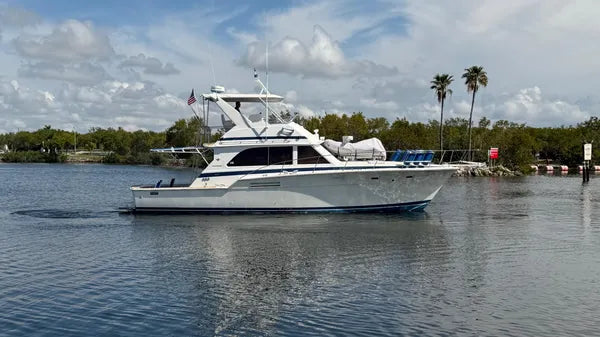 1984 Bertram 46.6 — Twin Detroit 8V92 Turbo Diesels, Homestead