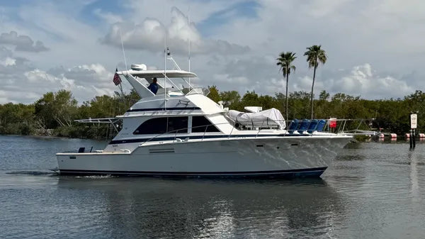 1984 Bertram 46.6 — Twin Detroit 8V92 Turbo Diesels, Homestead