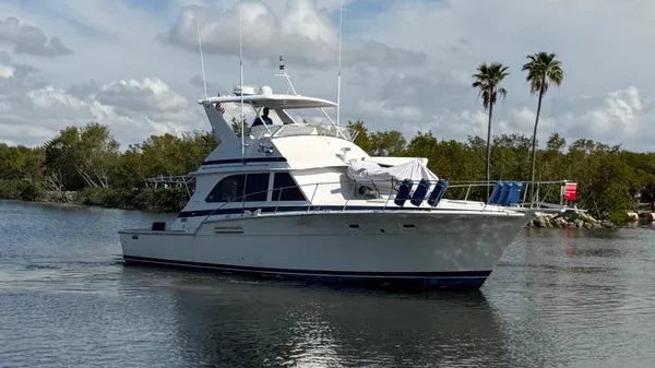 1984 Bertram 46.6 — Twin Detroit 8V92 Turbo Diesels, Homestead