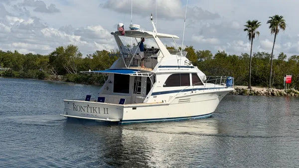 1984 Bertram 46.6 — Twin Detroit 8V92 Turbo Diesels, Homestead