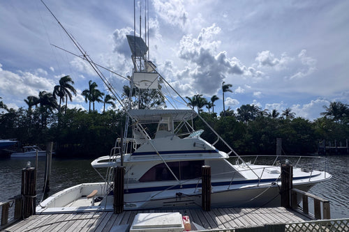 1986 Bertram 46III Convertible — Twin Detroit 8V92TA Diesels, Coral Gables