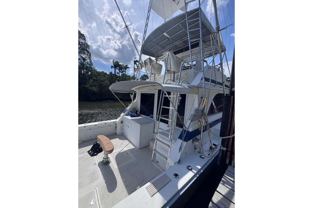 1986 Bertram 46III Convertible — Twin Detroit 8V92TA Diesels, Coral Gables