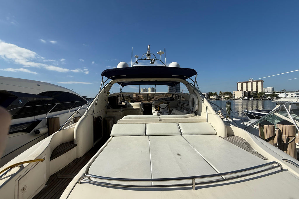 2002 Viking Princess V50 — Twin Volvo D12 Diesels, Hallandale Beach