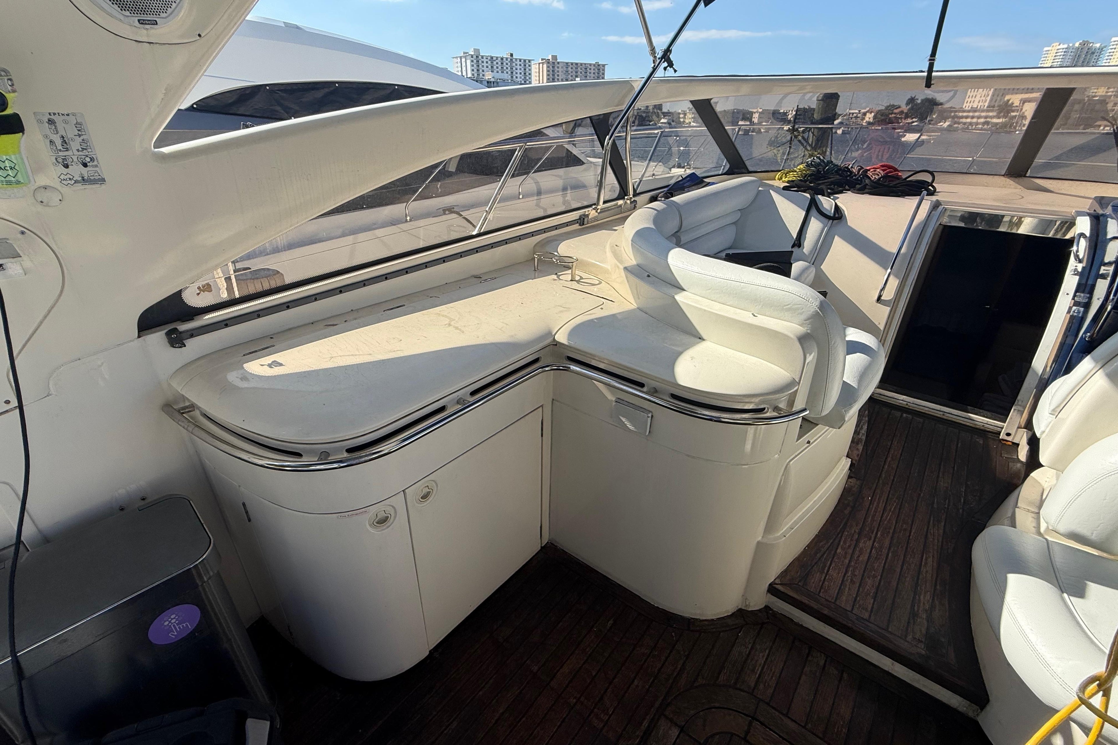 2002 Viking Princess V50 — Twin Volvo D12 Diesels, Hallandale Beach