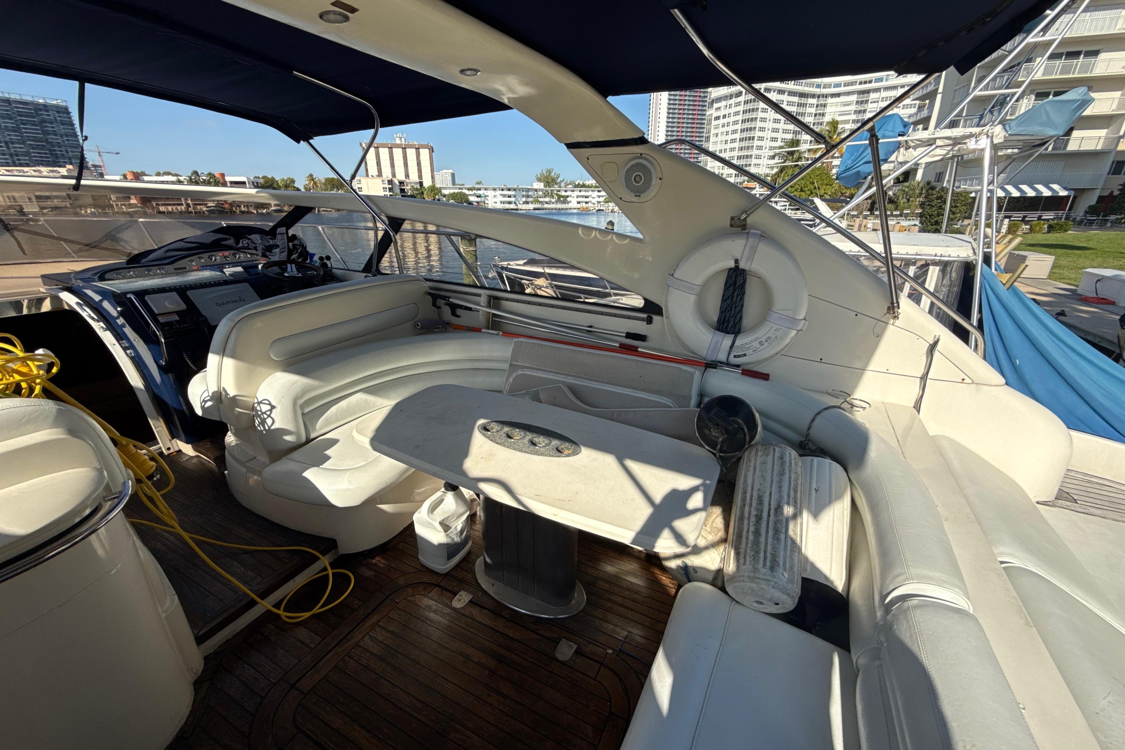 2002 Viking Princess V50 — Twin Volvo D12 Diesels, Hallandale Beach