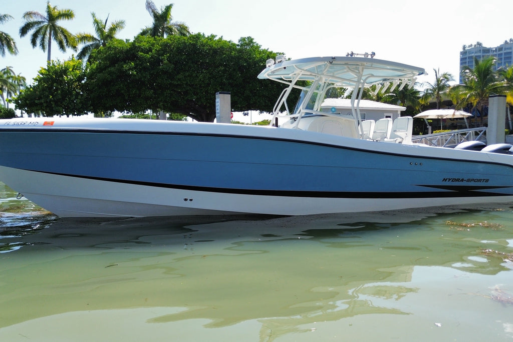 2004 Hydra-Sports Vector 3300 CC — Triple Yamaha 300s, Miami