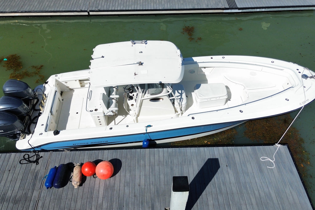 2004 Hydra-Sports Vector 3300 CC — Triple Yamaha 300s, Miami
