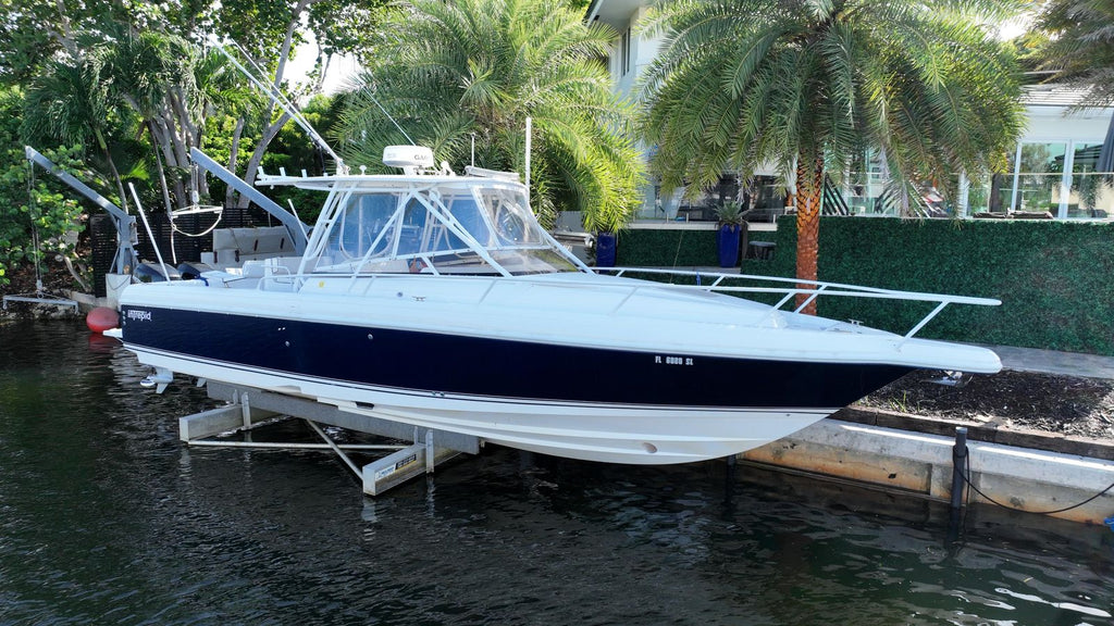 2005 Intrepid 348 Walkaround — Twin Mercury Verado 350hp, Coral Gables