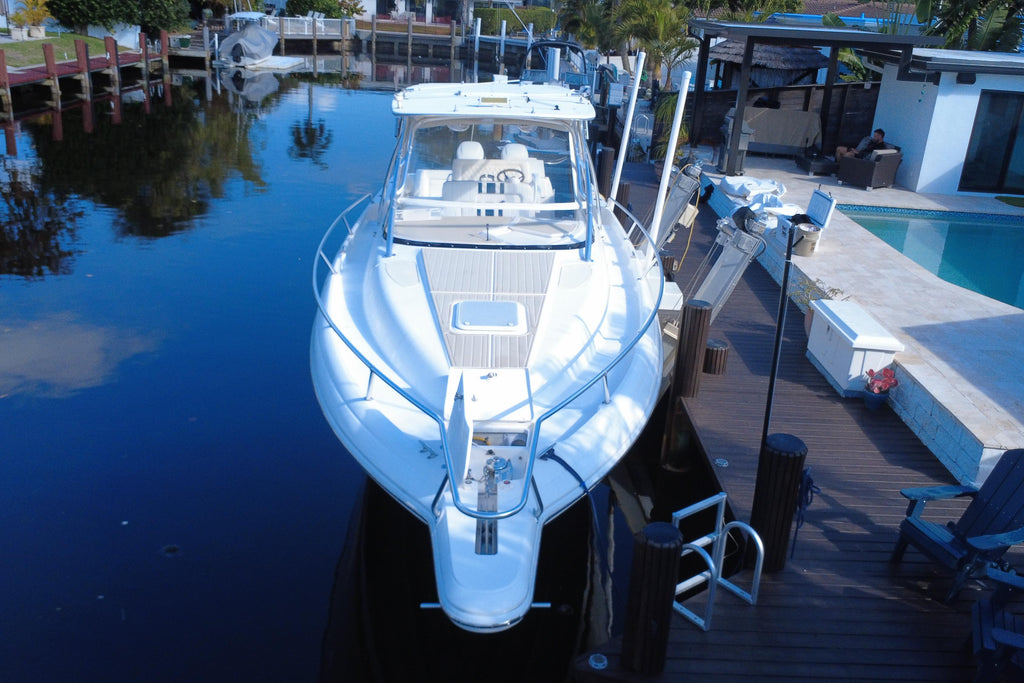 2005 Intrepid 348 Walkaround — Twin Suzuki 300s, Pompano Beach