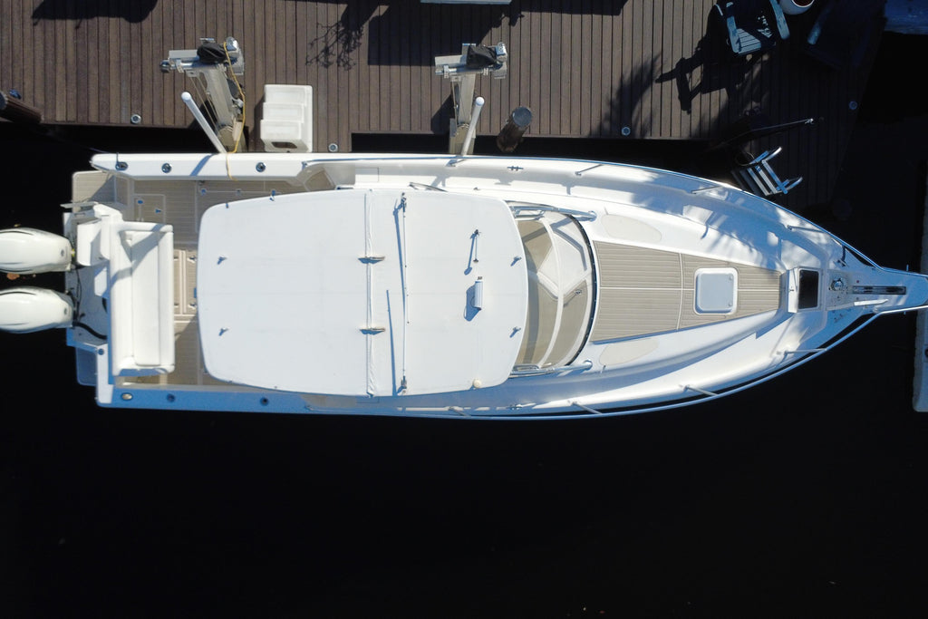 2005 Intrepid 348 Walkaround — Twin Suzuki 300s, Pompano Beach