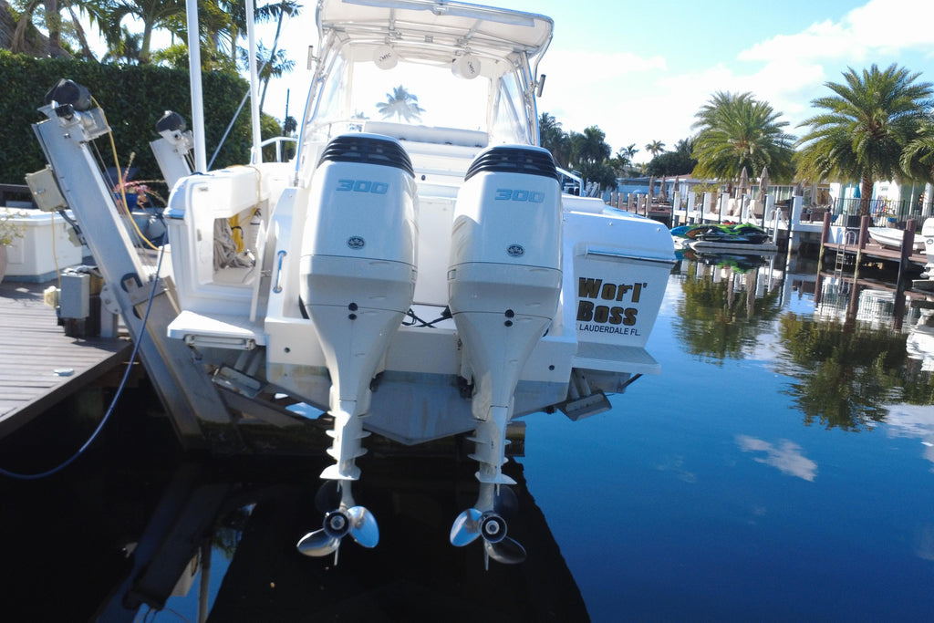 2005 Intrepid 348 Walkaround — Twin Suzuki 300s, Pompano Beach