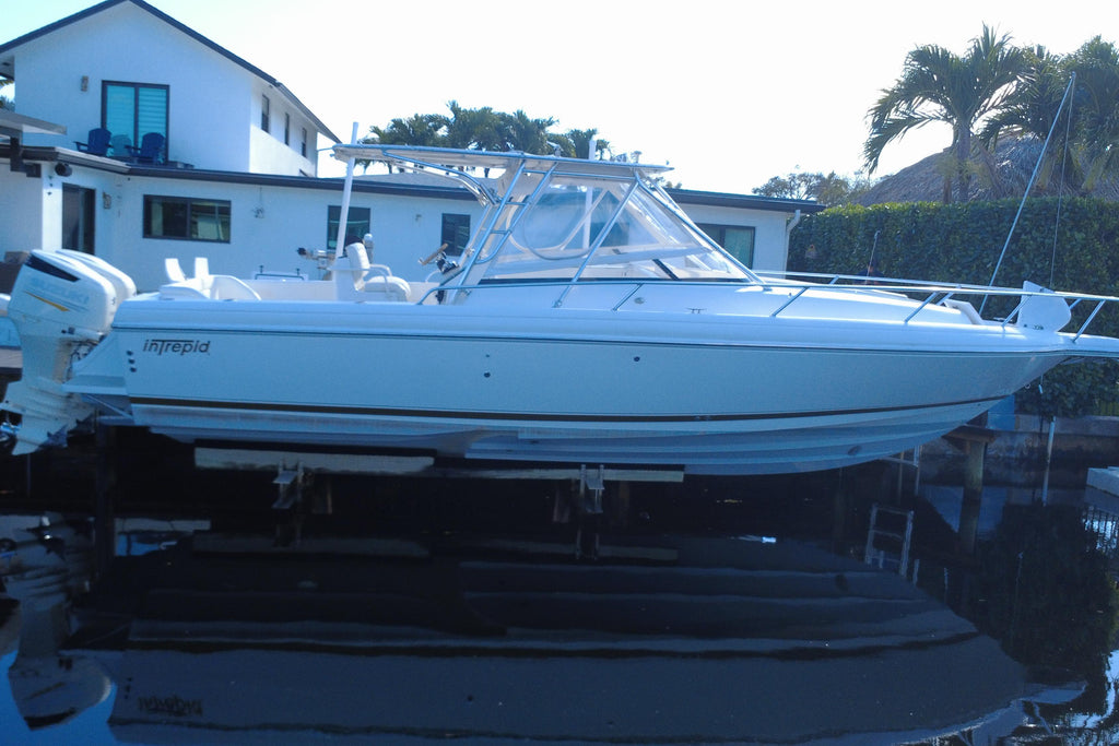 2005 Intrepid 348 Walkaround — Twin Suzuki 300s, Pompano Beach