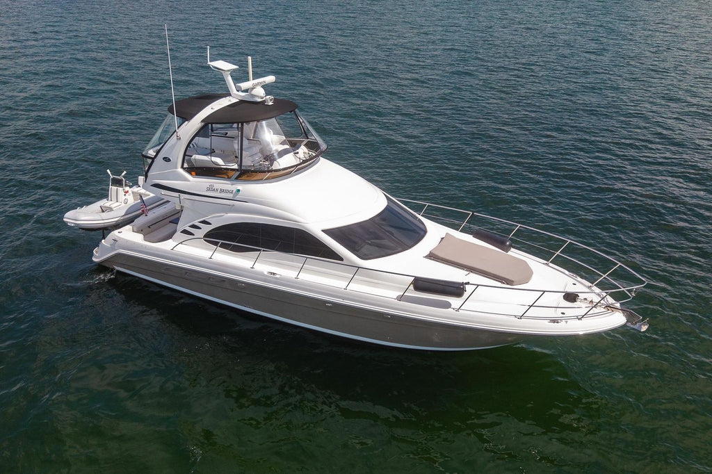 2006 Sea Ray 455 Sedan Bridge — Twin Cummins 500hp Diesels, Miami