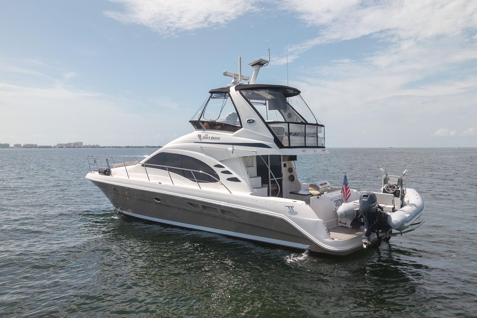 2006 Sea Ray 455 Sedan Bridge — Twin Cummins 500hp Diesels, Miami