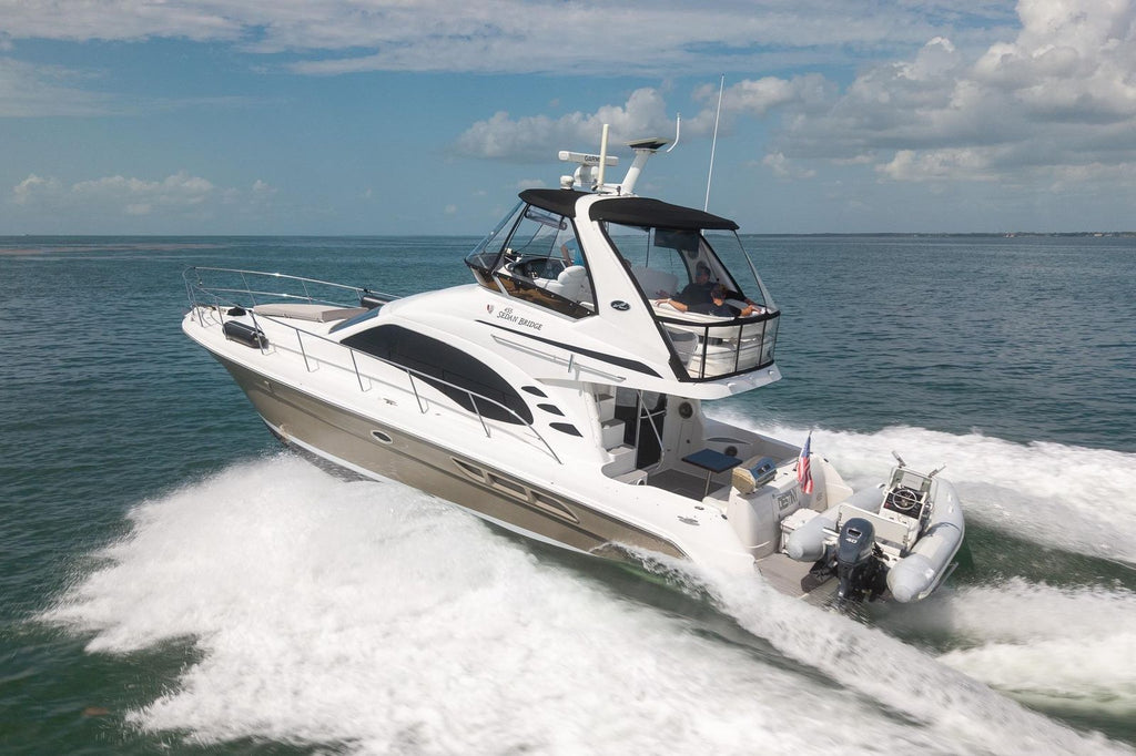 2006 Sea Ray 455 Sedan Bridge — Twin Cummins 500hp Diesels, Miami