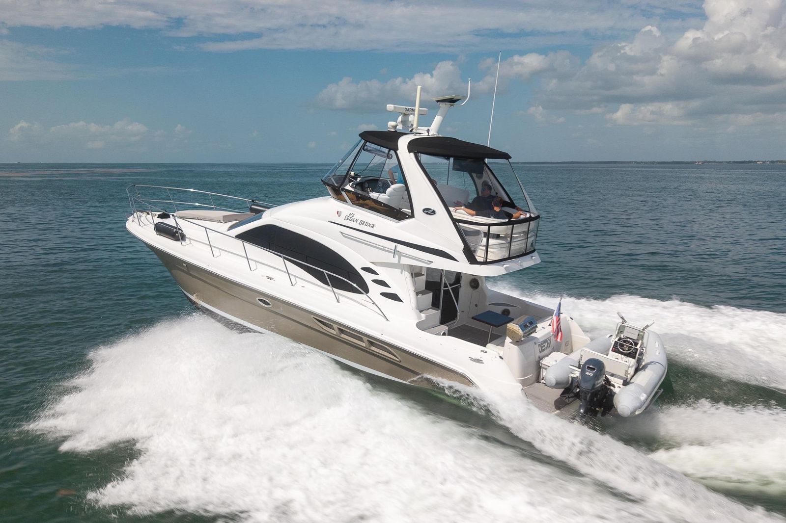 2006 Sea Ray 455 Sedan Bridge — Twin Cummins 500hp Diesels, Miami