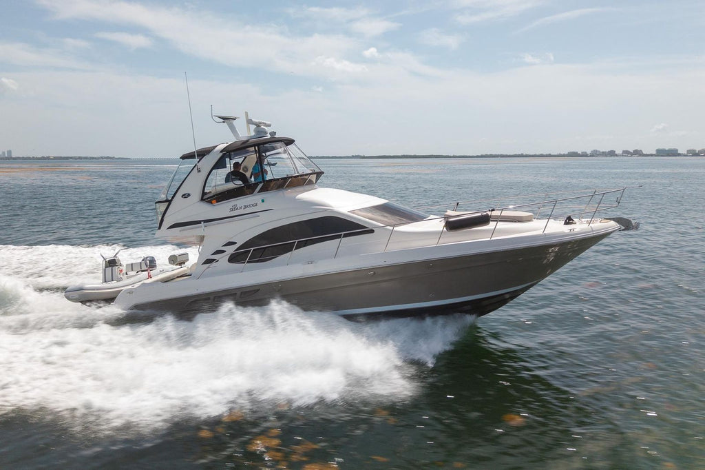 2006 Sea Ray 455 Sedan Bridge — Twin Cummins 500hp Diesels, Miami