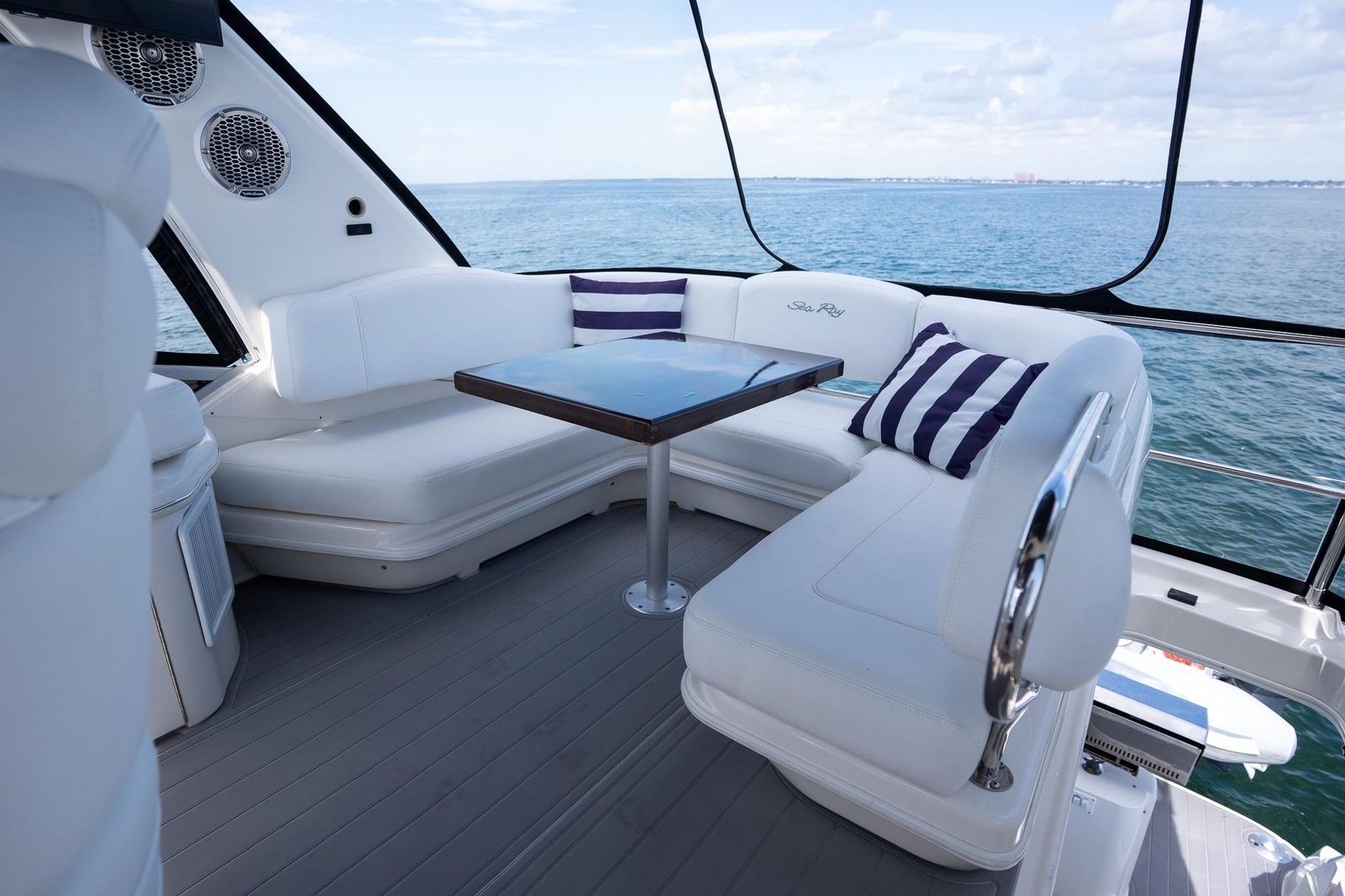 2006 Sea Ray 455 Sedan Bridge — Twin Cummins 500hp Diesels, Miami