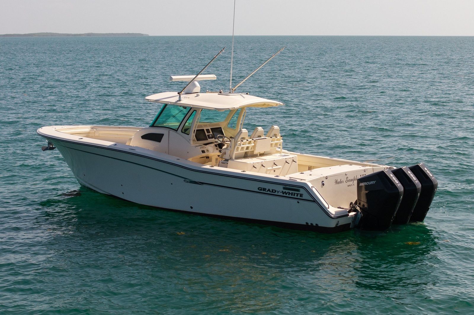 2015 Grady-White Canyon 376 — 1,200 HP Triple Mercury V10 Outboards, Key Largo