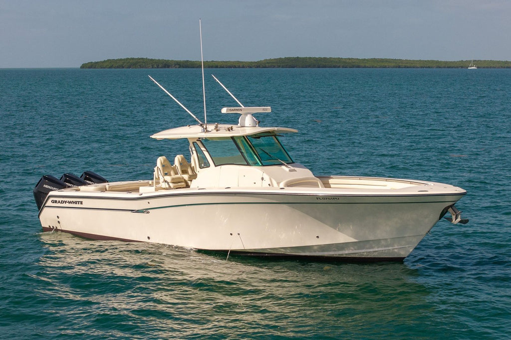 2015 Grady-White Canyon 376 — 1,200 HP Triple Mercury V10 Outboards, Key Largo