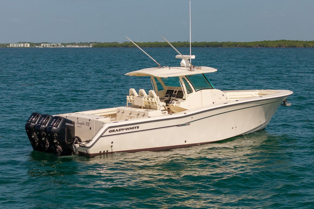 2015 Grady-White Canyon 376 — 1,200 HP Triple Mercury V10 Outboards, Key Largo