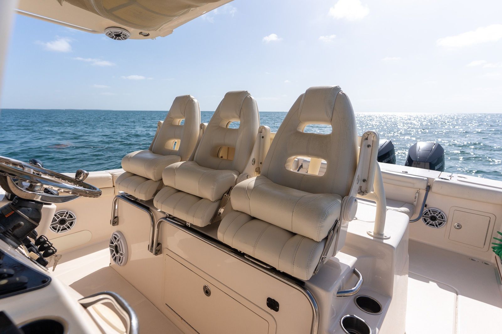2015 Grady-White Canyon 376 — 1,200 HP Triple Mercury V10 Outboards, Key Largo