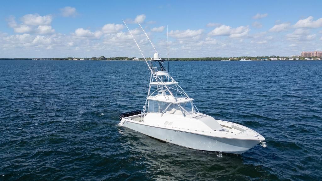 2016 SeaVee 430 Fisharound — Quad Mercury Verado 350s, Miami