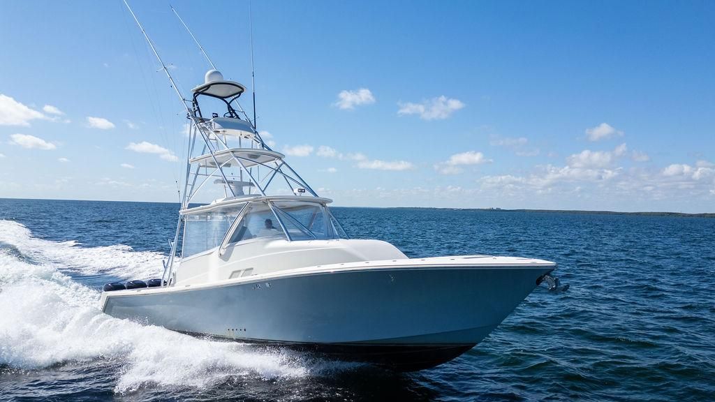 2016 SeaVee 430 Fisharound — Quad Mercury Verado 350s, Miami