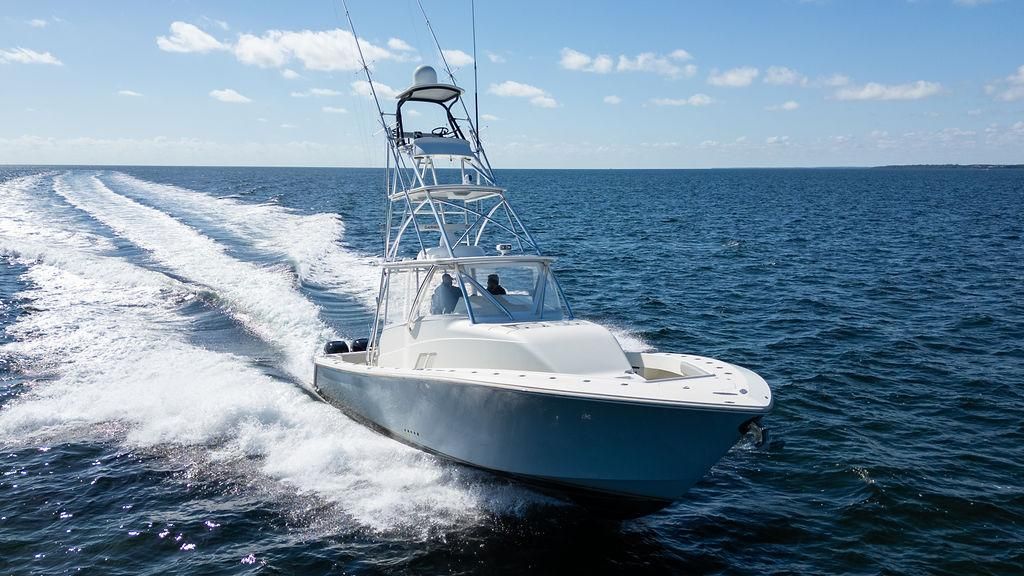 2016 SeaVee 430 Fisharound — Quad Mercury Verado 350s, Miami