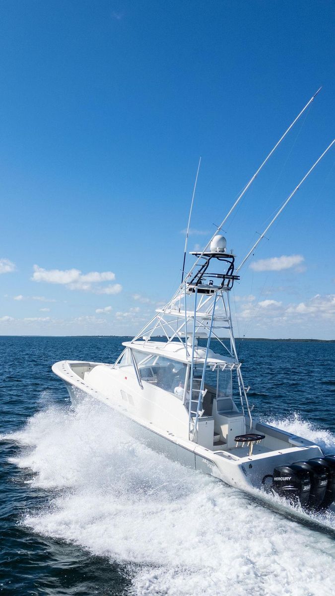 2016 SeaVee 430 Fisharound — Quad Mercury Verado 350s, Miami