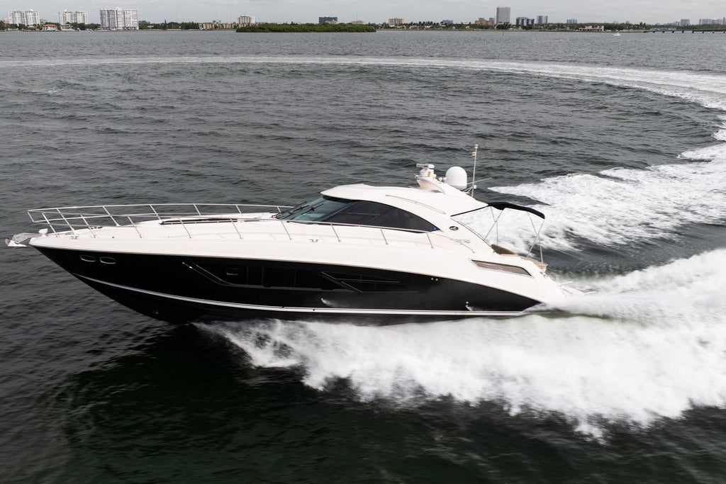 2016 Sea Ray Sundancer 540 — Twin Cummins QSM-11 Diesels, Miami