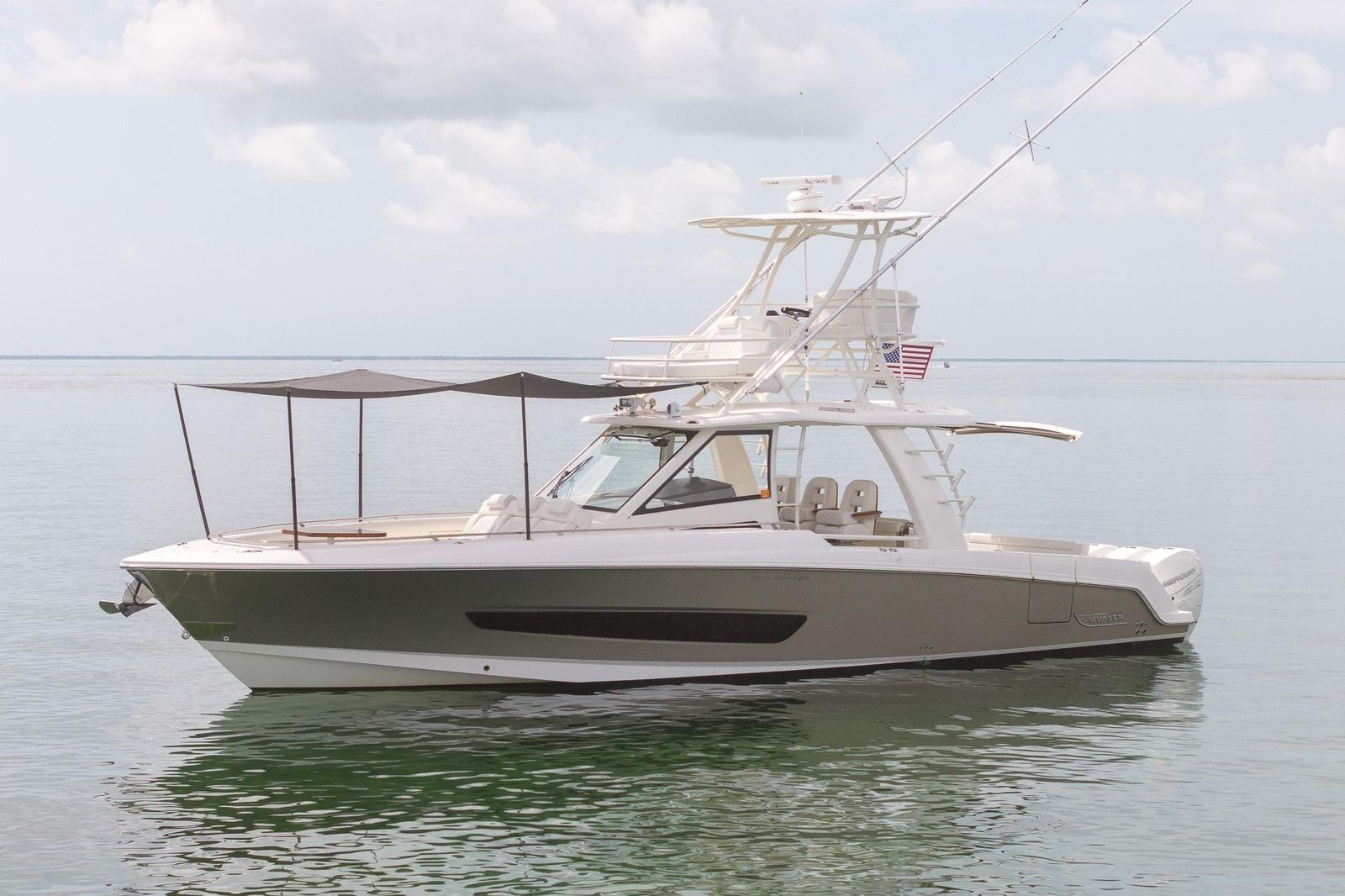 2017 Boston Whaler 420 Outrage — Quad Mercury 350 Verado, Cutler Bay