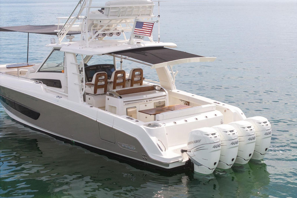 2017 Boston Whaler 420 Outrage — Quad Mercury 350 Verado, Cutler Bay