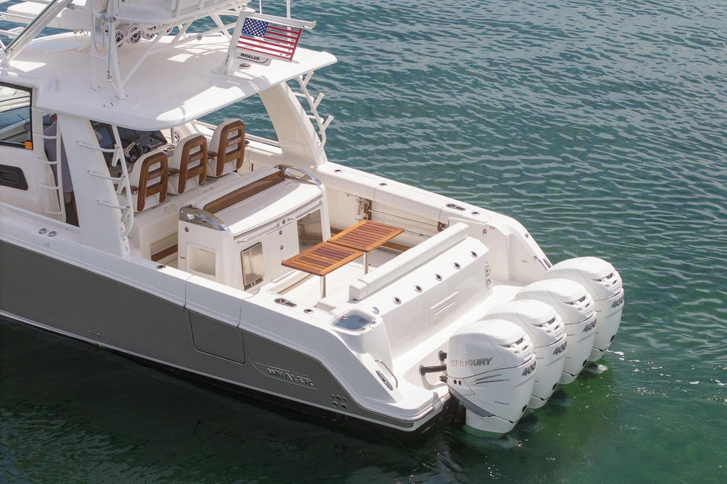 2017 Boston Whaler 420 Outrage — Quad Mercury 350 Verado, Cutler Bay