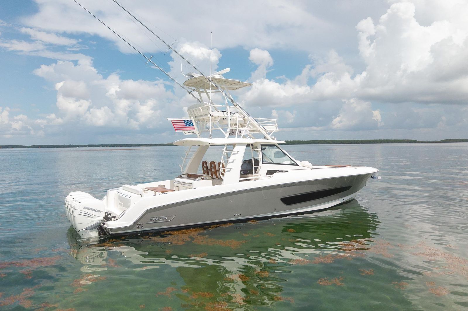 2017 Boston Whaler 420 Outrage — Quad Mercury 350 Verado, Cutler Bay