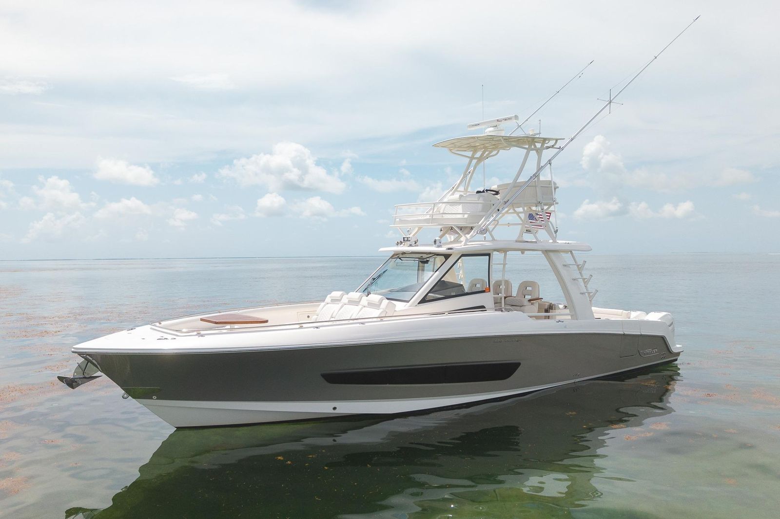 2017 Boston Whaler 420 Outrage — Quad Mercury 350 Verado, Cutler Bay