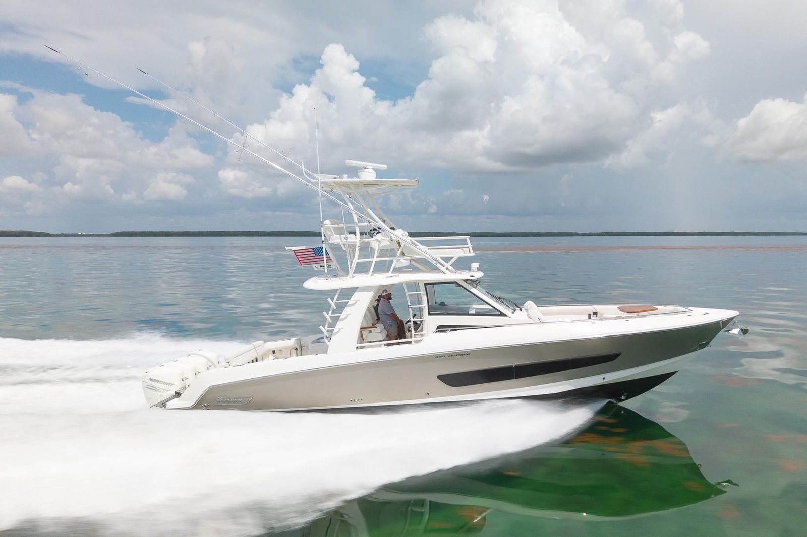 2017 Boston Whaler 420 Outrage — Quad Mercury 350 Verado, Cutler Bay