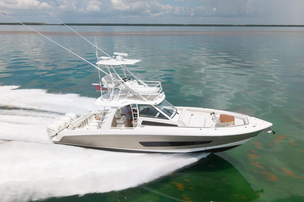 2017 Boston Whaler 420 Outrage — Quad Mercury 350 Verado, Cutler Bay