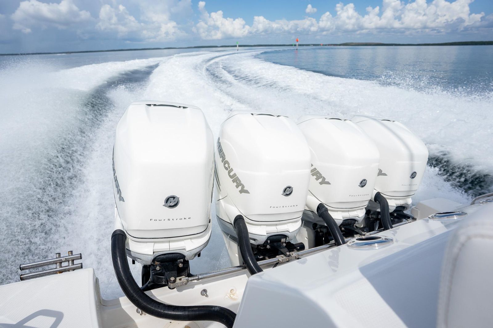 2017 Boston Whaler 420 Outrage — Quad Mercury 350 Verado, Cutler Bay