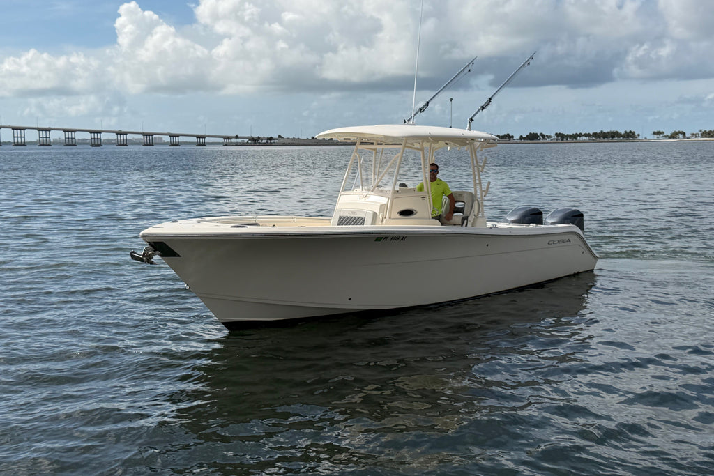 2018 Cobia 301 Center Console — Twin Yamaha F300s, Downtown Miami