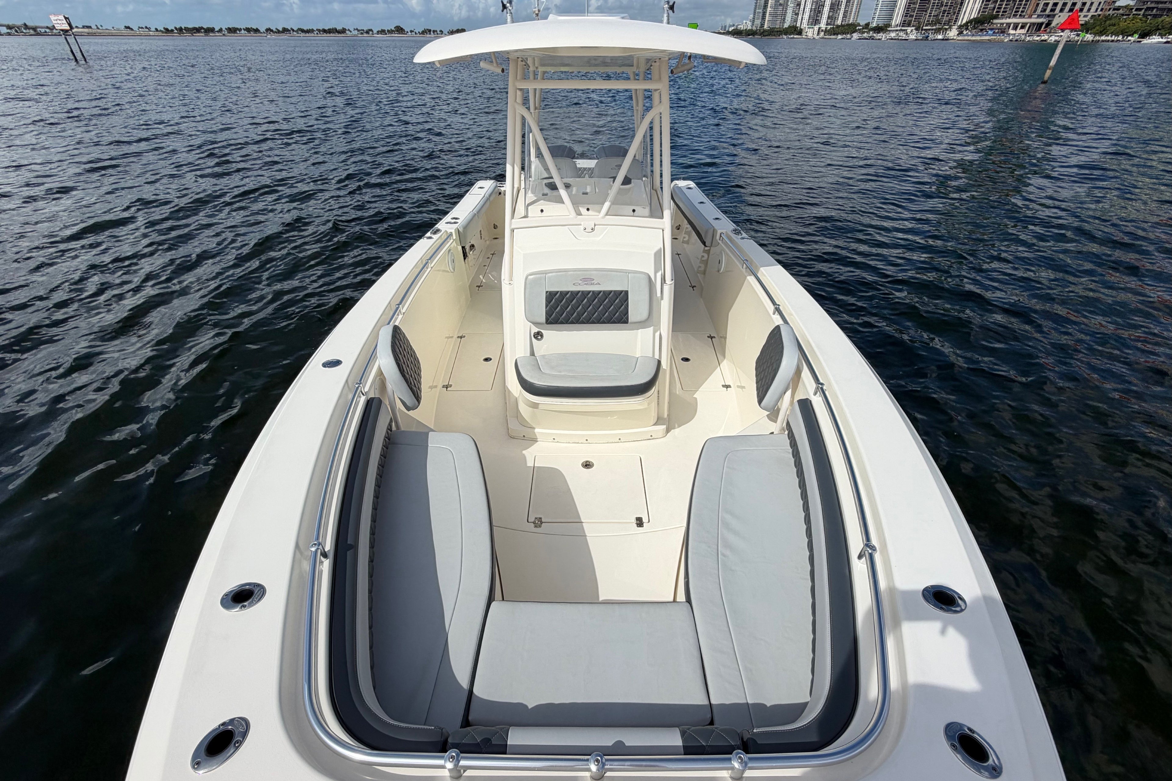 2018 Cobia 301 Center Console — Twin Yamaha F300s, Downtown Miami
