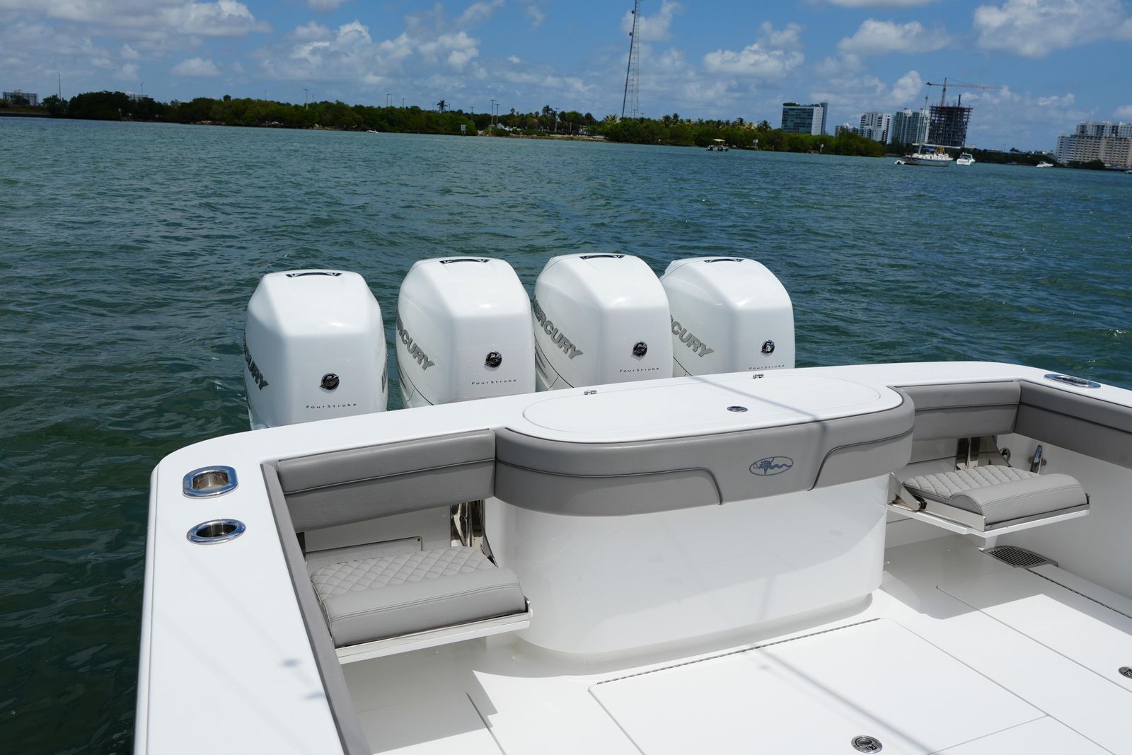 2022 Valhalla V-41 — Quad Mercury 400 Outboards, Miami Beach