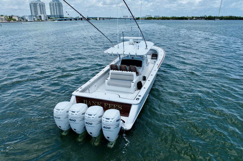 2022 Valhalla V-41 — Quad Mercury 400 Outboards, Miami Beach