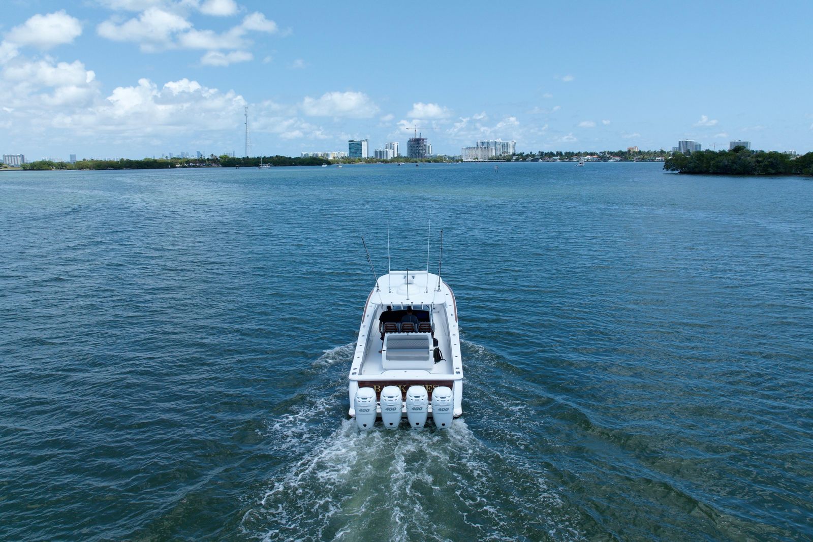 2022 Valhalla V-41 — Quad Mercury 400 Outboards, Miami Beach