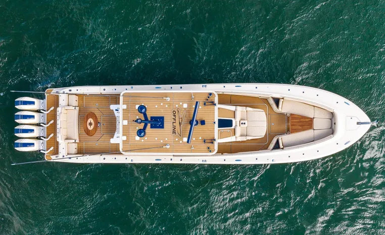 2023 HCB 53 Suenos RXV — Quad Mercury 600s, Key Largo