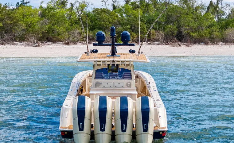 2023 HCB 53 Suenos RXV — Quad Mercury 600s, Key Largo