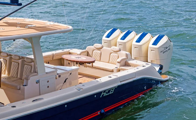 2023 HCB 53 Suenos RXV — Quad Mercury 600s, Key Largo