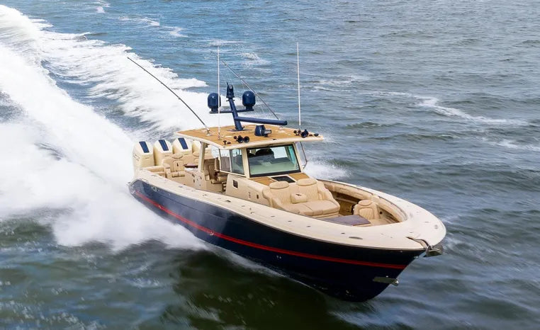 2023 HCB 53 Suenos RXV — Quad Mercury 600s, Key Largo