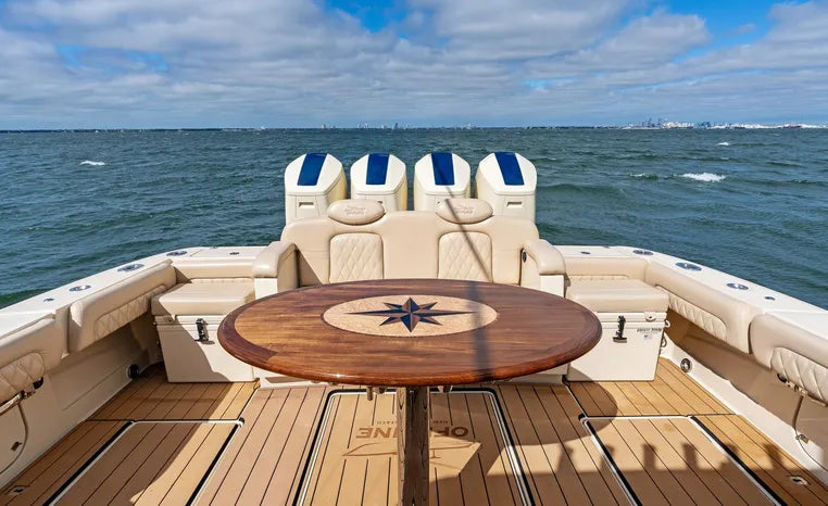 2023 HCB 53 Suenos RXV — Quad Mercury 600s, Key Largo
