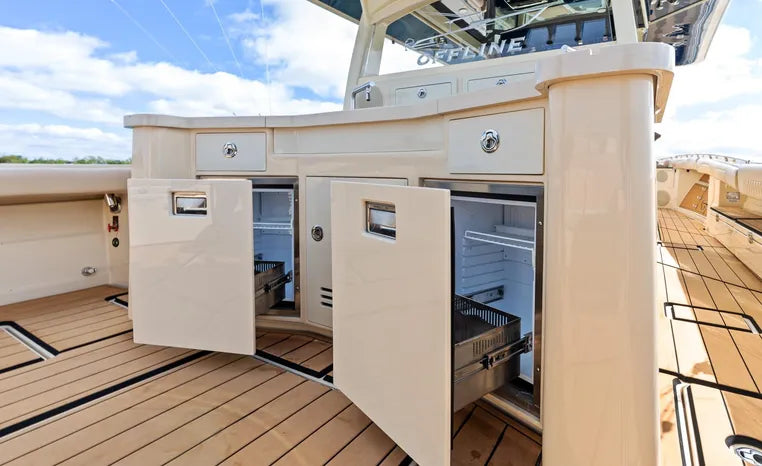 2023 HCB 53 Suenos RXV — Quad Mercury 600s, Key Largo